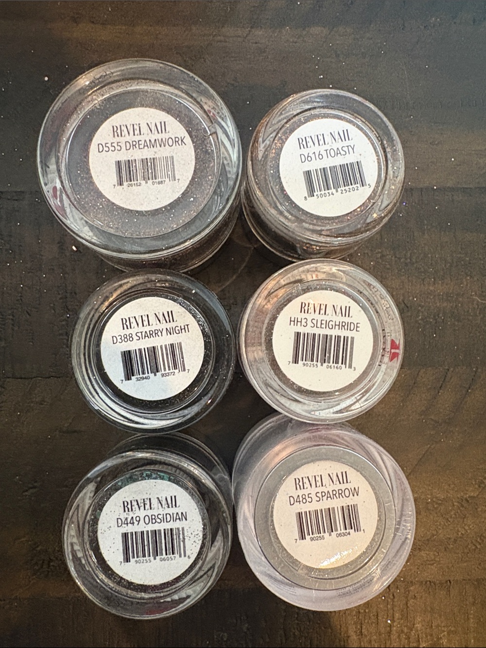Revel Nail Dip Powder Set - Silver & Black - Picture 2 of 3